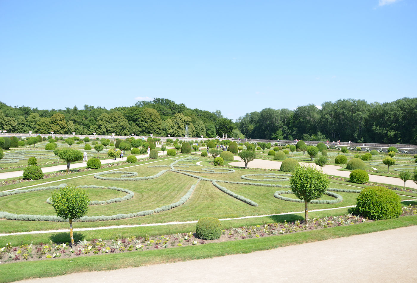 Jardin du château de Chenonceau