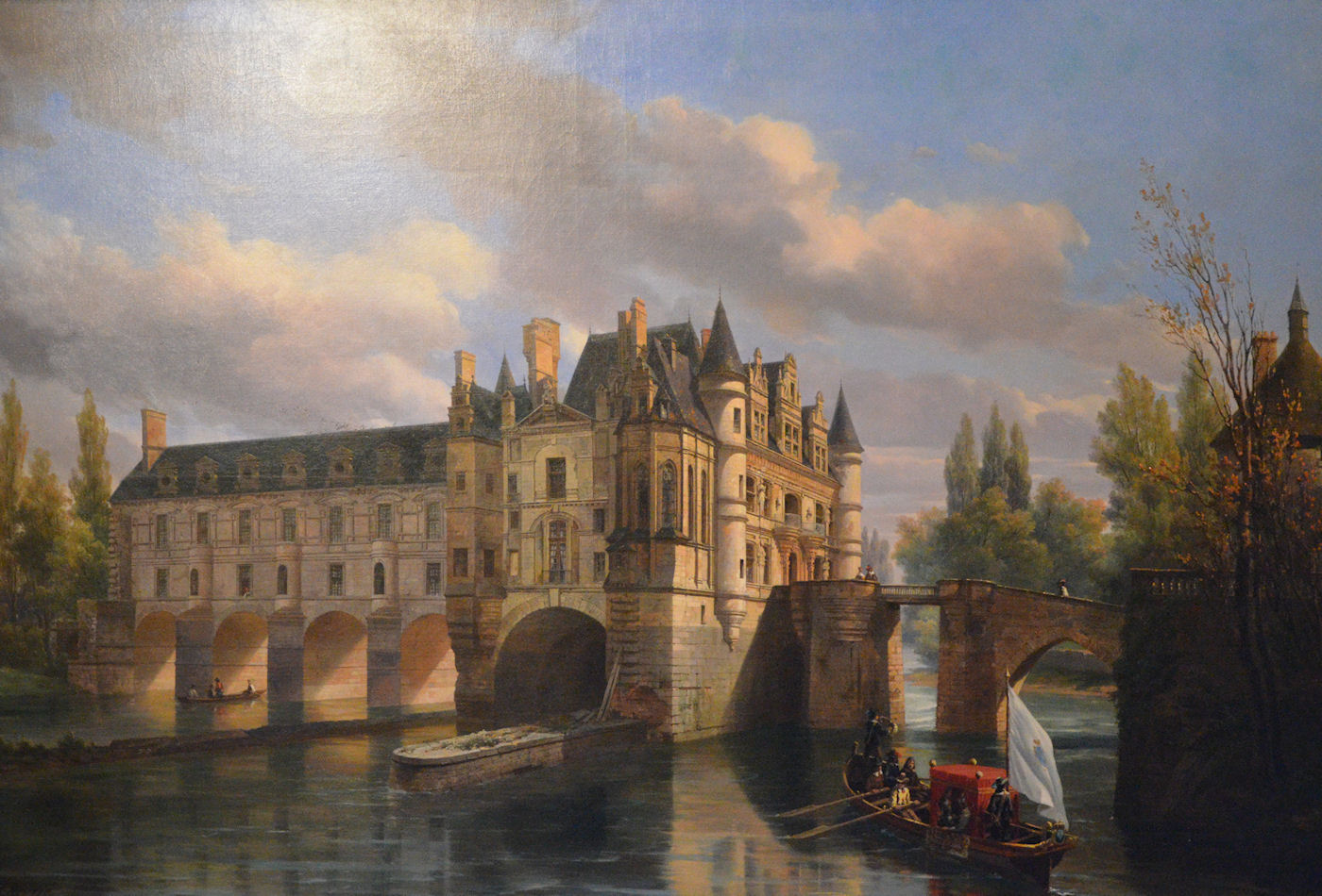 Peinture du château de Chenonceau